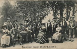 Peasant actors group in Tegernsee