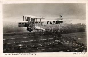Farman Goliath private plane photo (EK)