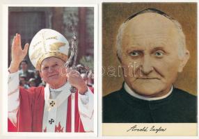 20 db MODERN képeslap: pápák, papok / 20 modern postcards: popes, priests