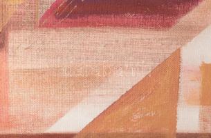 Faragó Ágnes (1951-): Konstrukció, 2023. Akril, farost, jelzett a hátoldalán. 75x31 cm