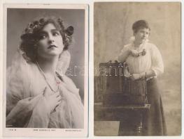 10 db RÉGI zsáner képeslap, vegyes minőségben / 10 pre-1945 motive postcards in mixed quality