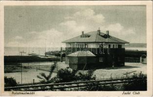 1933 Balatonalmádi, Jacht Club, vasút részlete (fl)