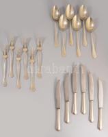 Berndorf 6 darab kés, 6 darab villa, 6 darab kanál.