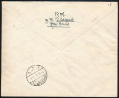 1936 Expressz ajánlott légi levél Drezdába 3,98P bérmentesítéssel