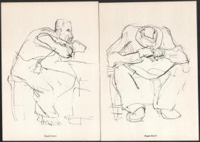 Plugor Sándor grafikái. Bp., 1988, Országos Széchényi Könyvtár, 15 t. (eredetileg 16 t.) Kiadói papí...