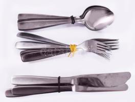 WMF 6 darab kés, 6 darab villa, 6 darab kanál.