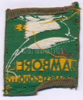 1933. "Jamboree Gödöllő" cserkész felvarró (58x54mm) szép állapotban T:XF
Hungary 1933. &...