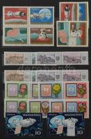 72 db modern magyar blokkokból kitépett bélyegek + néhány egyéb