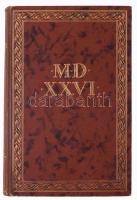 Mohácsi emlékkönyv 1526. Szerk.: Lukinich Imre. Bp., [1926], Kir. M. Egyetemi Nyomda, 367+(1) p.+ 3 t. Gazdag szövegközti és egészoldalas képanyaggal illusztrálva. Kiadói aranyozott félbőr-kötés, kissé kopott gerinccel, helyenként kissé foltos lapokkal.