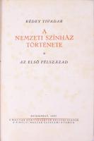 Rédey Tivadar: A Nemzeti Színház története. Az első félszázad. Bp., 1937, Kir. M. Egyetemi Nyomda, 4...