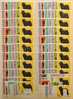 1952-1982 Magyar sorok, kevés önálló érték, több példányokban, gazdag anyag, 25 lapos nagyalakú bera...