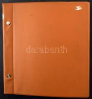 1960-1972 Előnyomott album filázott anyaggal, némi hiány