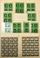 Tévnyonatok, kingerlicék 16 lapos A4-es Abria berakóban kék borítóval