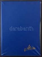 Tévnyonatok, kingerlicék 16 lapos A4-es Abria berakóban kék borítóval