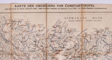 Karte der Umgegend von Constantinopel unter Benutzung der älteren Aufnahmen (1888-1895) erweitert, 1...