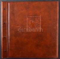 Leuchtturn ív berakó 46 db lappal, barna csavaros Mauritius borítóval