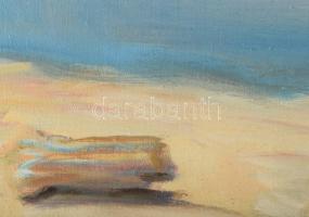 Olaszy Sándor (1902-1976): Dunakanyar. Olaj, vászon, jelezve jobbra lent. Dekoratív fakeretben, 60×8...