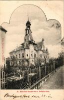 1908 Budapest XIV. Dr. Róth-féle szanatórium. Stefánia út 71. Klösz György és Fia (EK)