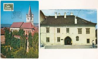 ROMÁNIA - 50 db MODERN város képeslap / ROMANIA - 50 modern town postcards