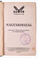 Lloyd Útikönyvek - Magyarország. Képekkel, műmellékletekkel és térképekkel. Szerk.: Németh Andor. Bp...