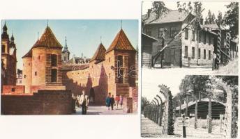 LENGYELORSZÁG - 30 db MODERN város képeslap / POLAND - 30 modern town postcards