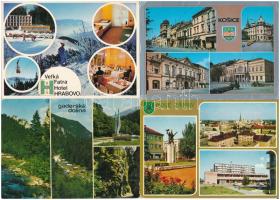 SZLOVÁKIA - 50 db MODERN város képeslap / SLOVAKIA - 50 modern town postcards