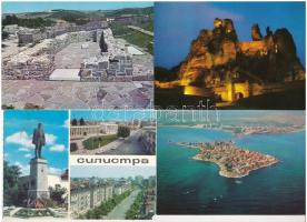 BULGÁRIA - 45 db MODERN város képeslap / BULGARIA - 45 modern town postcards