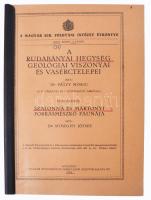 Földrajzi témájú, javarészt a Földtani Intézet keretében megjelent tudományos füzetek, 8 db:

Tóth...
