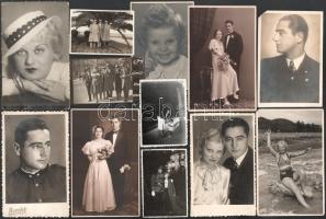 Toldi Géza (1909-1985) labdarúgó élete képekben, katona, első válogatott, filmszerep, stb., közte sérültek, vegyes méretben