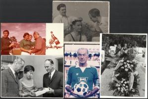 Toldi Géza (1909-1985) labdarúgó élete képekben, katona, első válogatott, filmszerep, stb., közte sé...