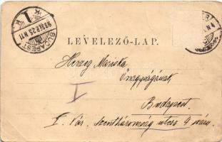 1898 Kolozsvár, Cluj; Református templom, Bethlen-bástya télen. Kováts P. fiai kiadása, Dunky fivére...