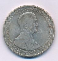 1930. 5P Ag "Horthy jobbra" T:F patina
Adamo P8