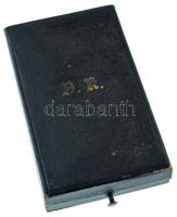 1914-1918. "Arany Érdemkereszt a Vitézségi Érem szalagján" aranyozott, zománcozott bronz k...