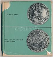 Huszár Lajos, Dr.: The Art of Coinage in Hungary. Budapest, Corvina Press, 1963. Külső védőborító nagyobb anyaghiányokkal, ázásnyommal