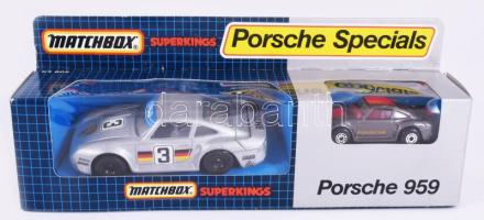 Matchbox Super Kings KS 809 Porsche Specials Porsche 959, eredeti bontatlan dobozában.