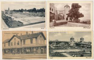 19 db RÉGI magyarországi város képeslap / 19 pre-1945 Hungarian town postcards