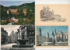 30 db MODERN külföldi város képeslap, főleg Kelet-Közép-Európa / 30 modern foreign town postcards, mainly Eastern and Central Europe