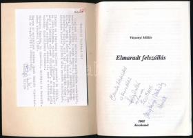 Vázsonyi Miklós: Elmaradt felszállás. Repülős morzsák egy nyugállományú elfogó vadászpilóta emlékeib...