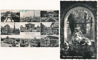 31 db MODERN külföldi város képeslap, főleg Nyugat-Európa / 31 modern foreign town postcards: Wester...