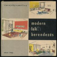 Cavojský, Rudolf - Petrivý, Juraj: Modern lakberendezés. Ford.: Klimkó Zoltán. Bratislava, 1966, Obzor. Kiadói kartonált papírkötés.