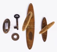 Doboznyi kilincs és alkatrész, vegyesen