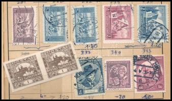 Generalgouvernement, lengyel, francia stb. bélyegek 4 db cserefüzetben (Mi EUR 210.-)