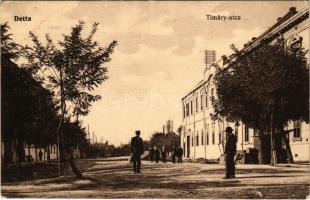 Detta, Ghedu, Deta; Timáry utca / street view (lyuk / pinhole)