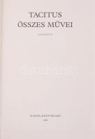 Tacitus össze művei I-II. 1980, Európa. Kiadói egészvászon kötés, papír védőborítóval, jó állapotban