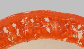 Nowotny Altrohlau manufaktúra: Kossuth Lajos falitányér. Cca 19. sz. vége, fajansz, jelzett: masszáb...