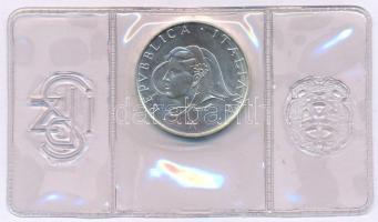 Olaszország 1987R 500L Ag "A család éve" eredeti lezárt fóliacsomagolásban és műanyag dísz...