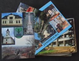 100 db MODERN megíratlan magyar város képeslap / 100 MODERN unused Hungarian town-view postcards