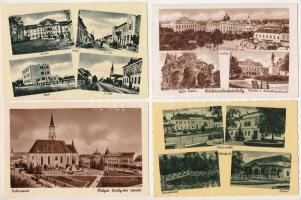 20 db RÉGI megíratlan város képeslap a Történelmi Magyarország területéről, Weinstock kiadás / 20 pre-1945 unused historical Hungarian town-view postcards