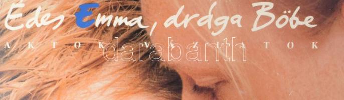 1992 Édes Emma, drága Böbe, rendező: Szabó István, filmplakát, ofszet, papír, farostra kasírozva, sz...