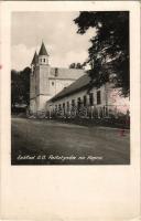 Wadowice, Zaklad O.O. Pallotynów na Kopcu. Fr. Foltin / cloister + "I. Brünner Freiwillige San. ?" (EK)